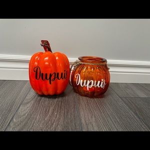 PERSONALIZED PUMPKINS